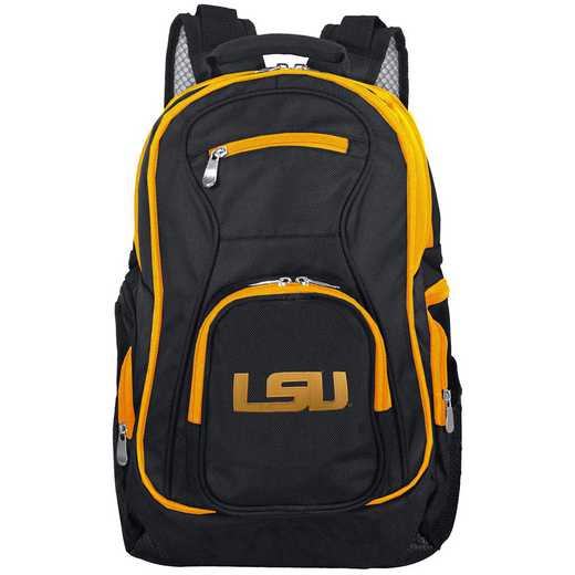 CLLSL708: NCAA Louisiana Tigers Trim color Laptop Backpack